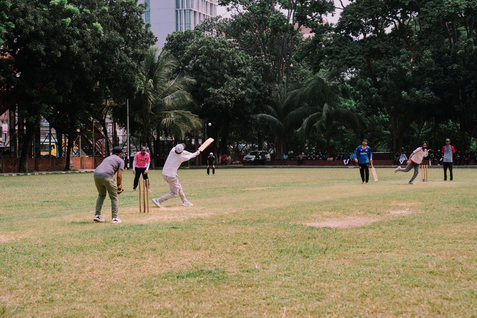 BMSC Cricket Tournament team moment