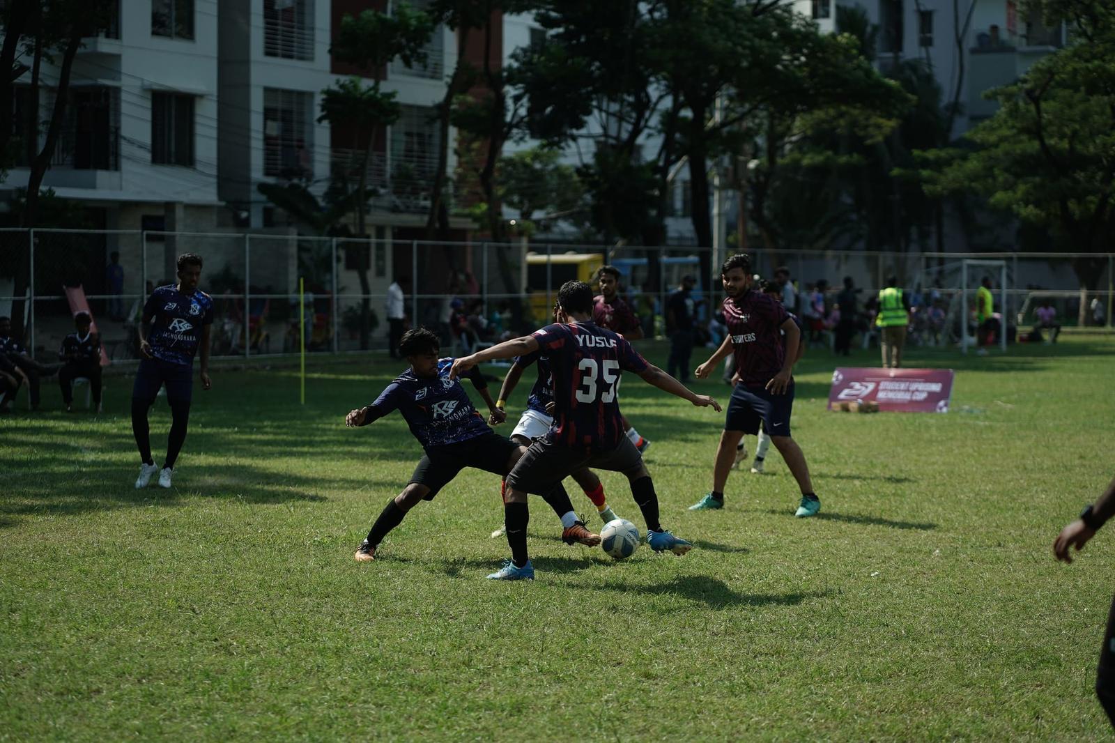 Student Uprising Memorial Cup event action