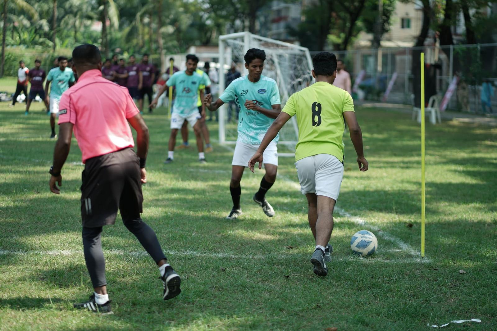 Student Uprising Memorial Cup match moment