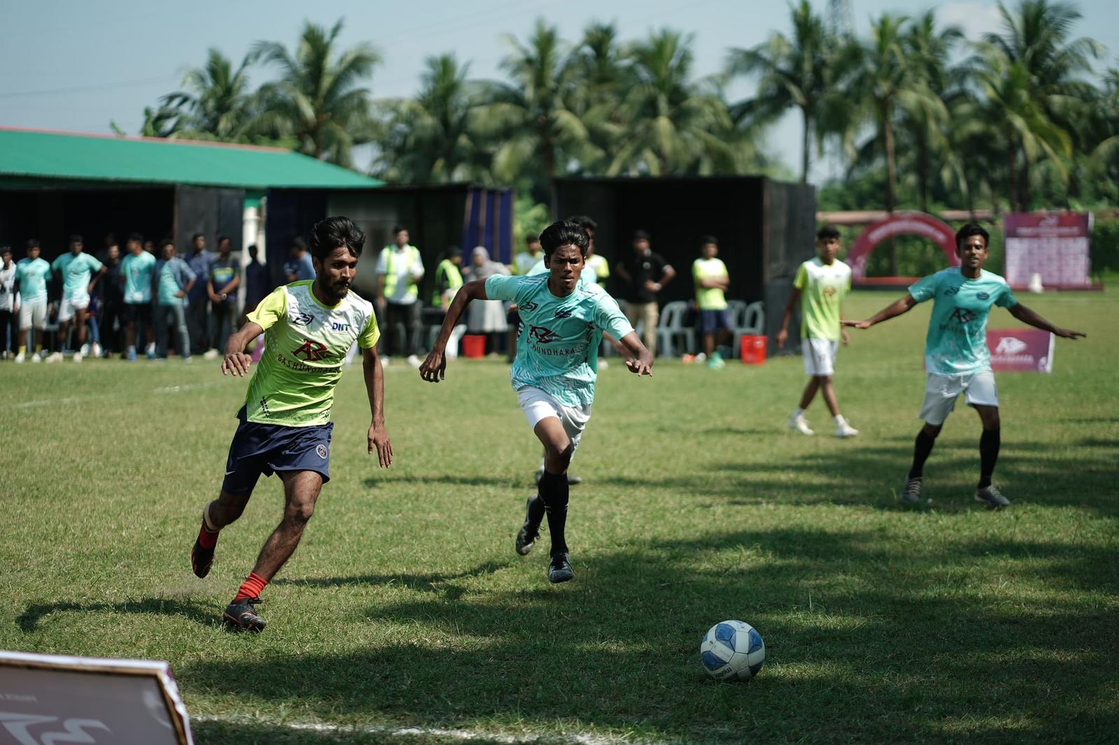 Student Uprising Memorial Cup match setup
